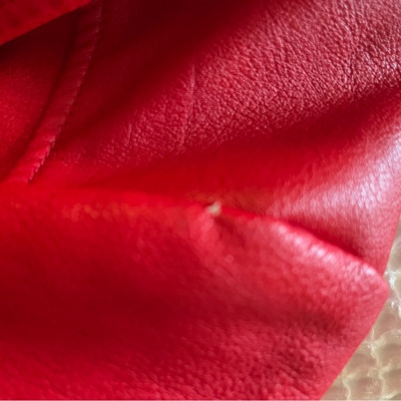 Ana Red Women’s Moto Jacket - Picture 4 of 7